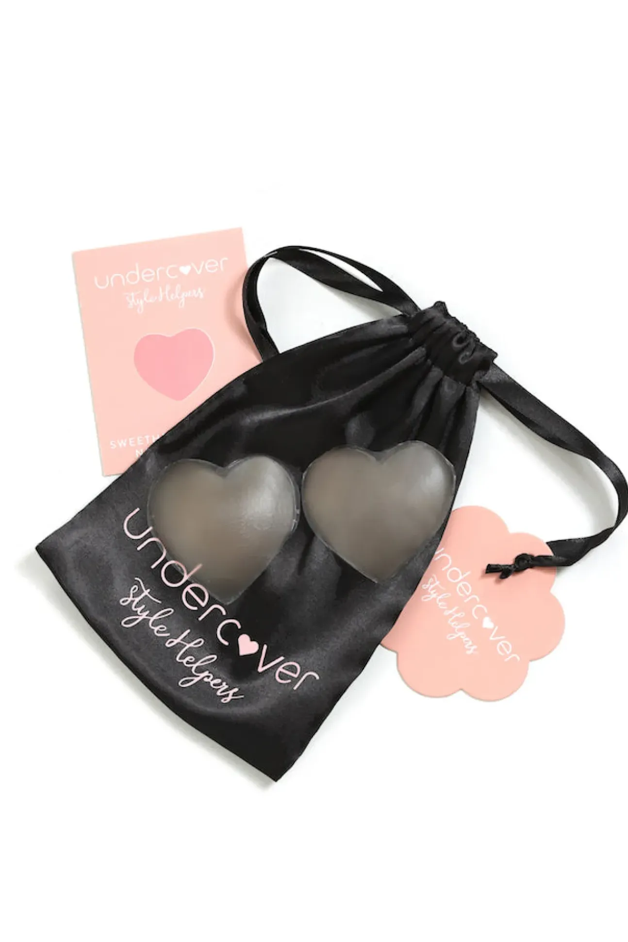 UNDERCOVER STYLE HELPERS Sweetheart Nipple Covers Nude