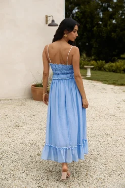 Understand It Maxi Dress Blue