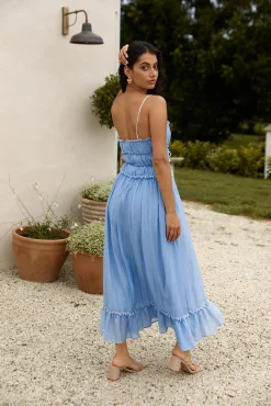 Understand It Maxi Dress Blue
