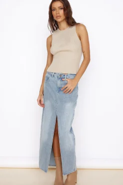 Uplift Your Mind Crop Top Beige