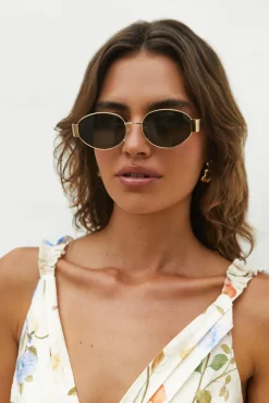 Vienna Sunglasses Gold