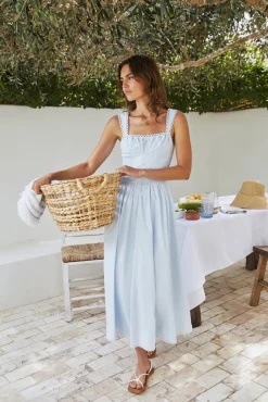 Wandering Soul Maxi Dress Blue