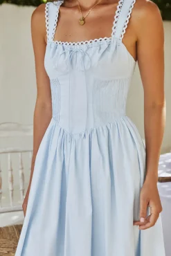 Wandering Soul Maxi Dress Blue