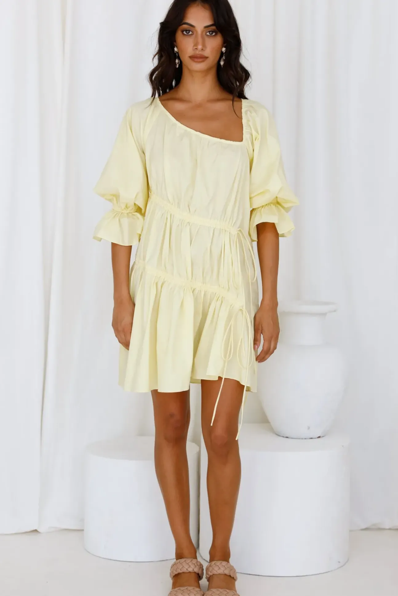 Warming Up Dress Yellow