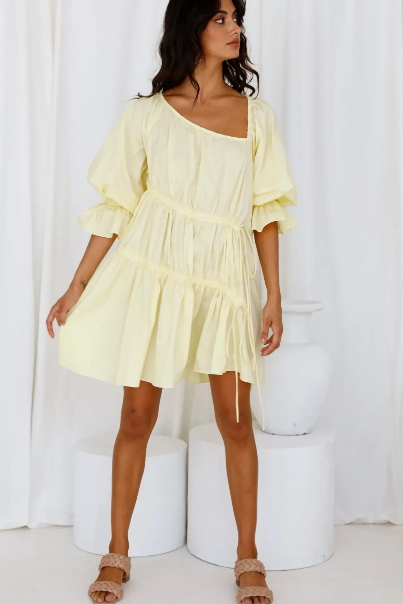 Warming Up Dress Yellow