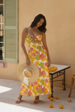 Warm Regards Maxi Dress Print