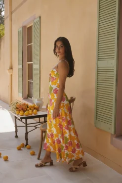 Warm Regards Maxi Dress Print
