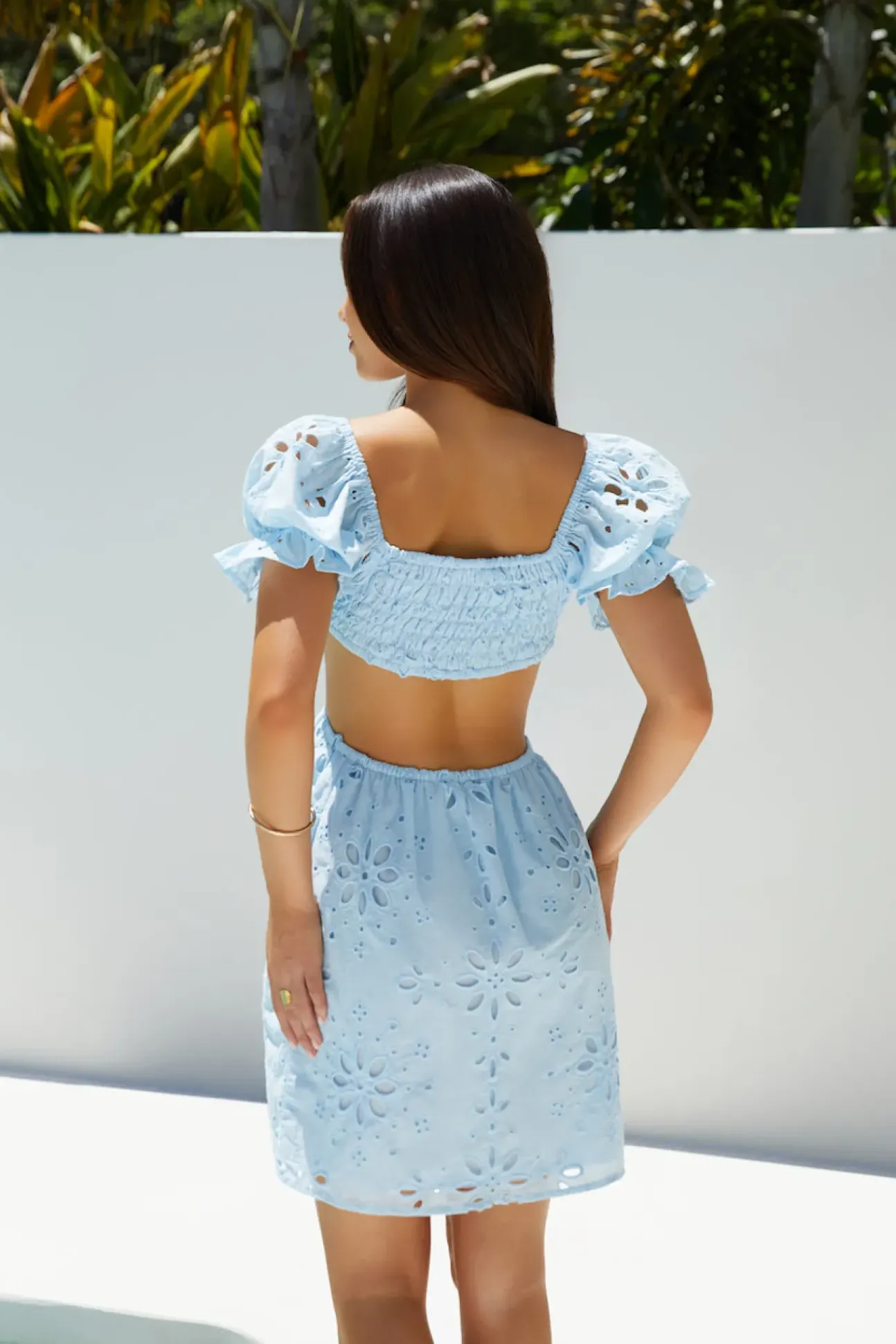 Warm Wishes Mini Dress Blue