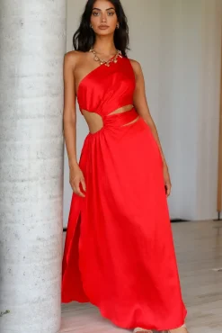 We Got This Feeling Maxi Dress Red
