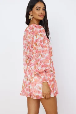 Wildflower Sky Romper Pink