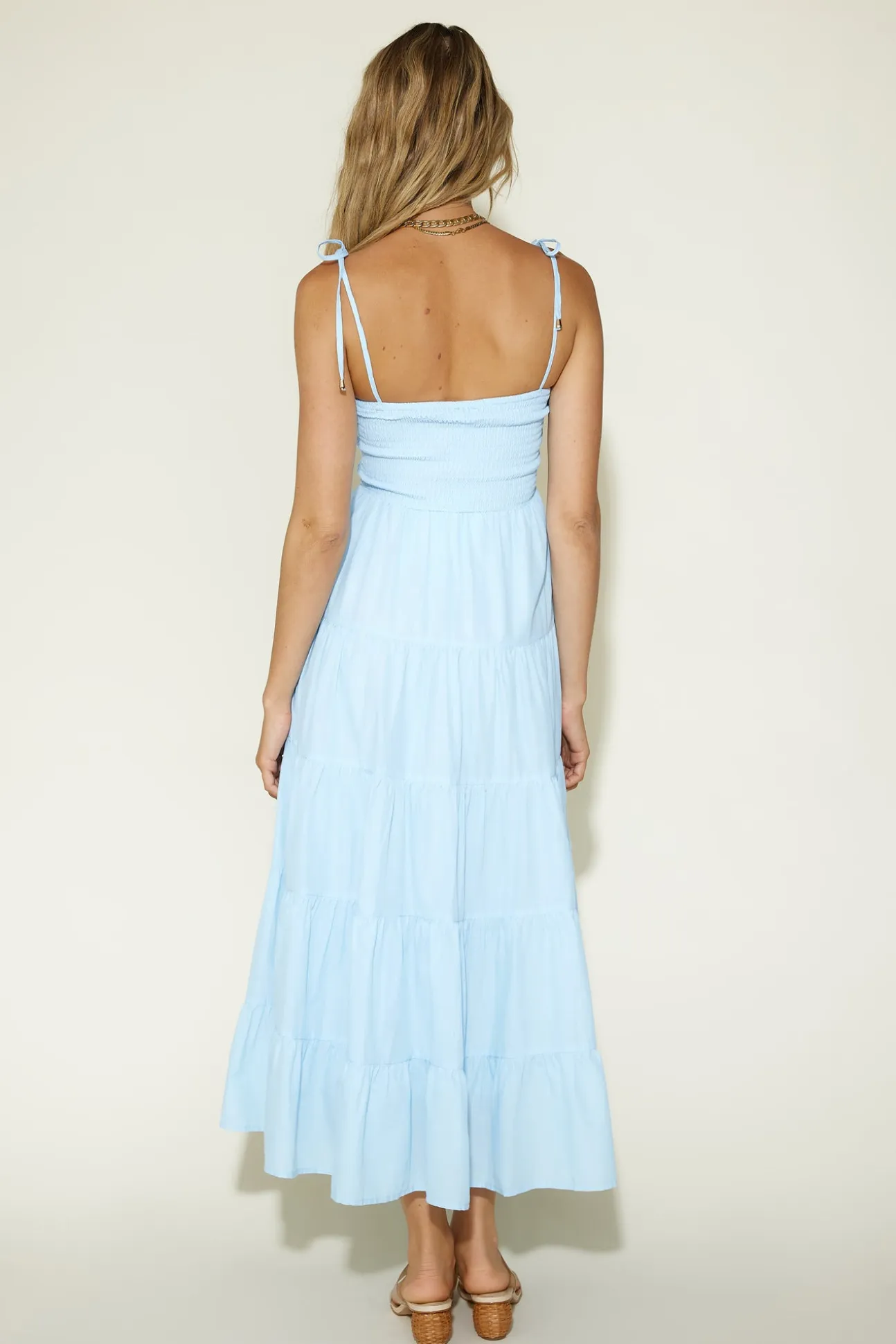 Wish You Would Maxi Dress Blue