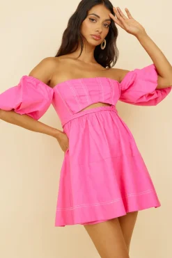 Work For It Dress Pink