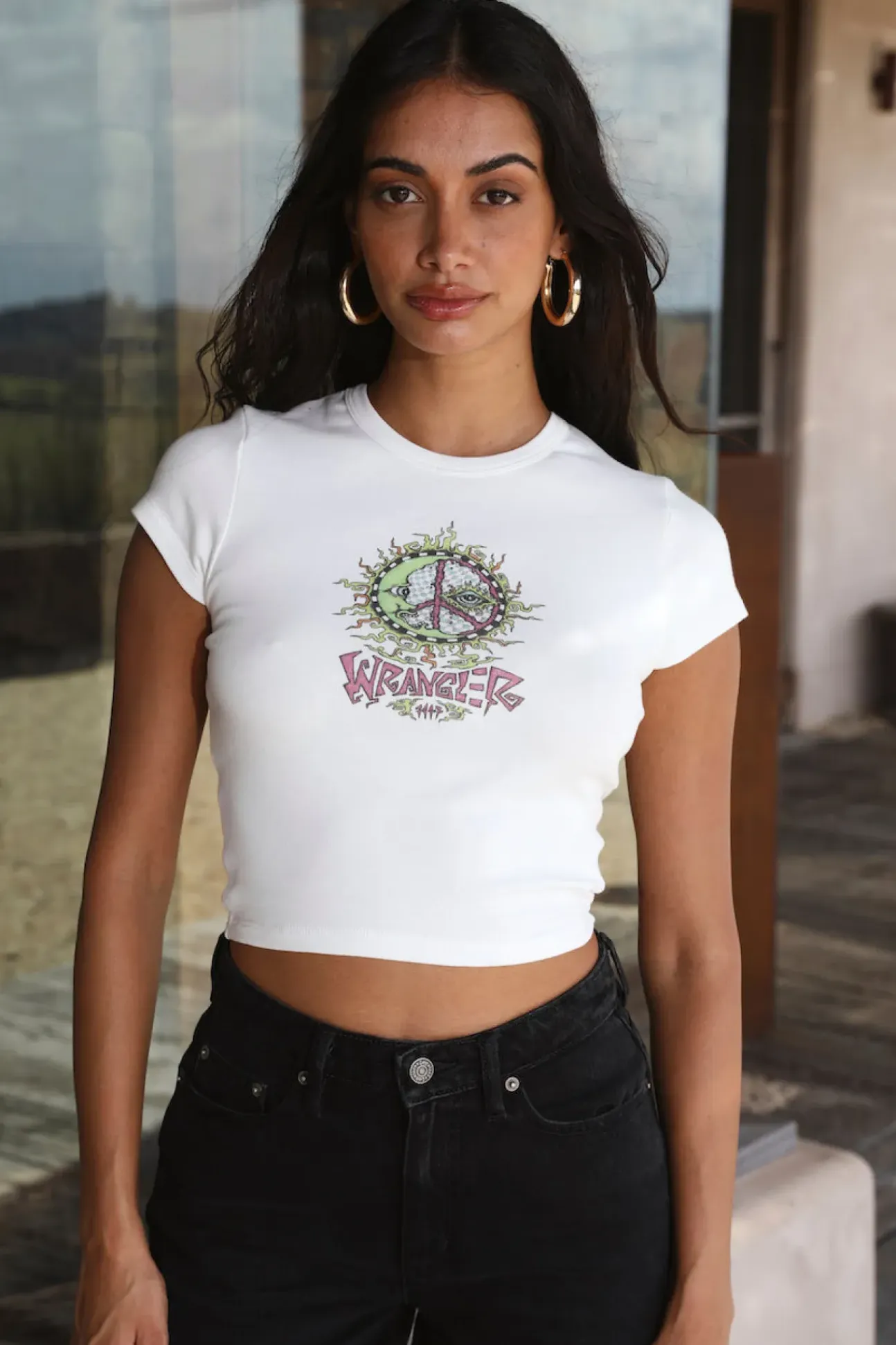WRANGLER Baby Rib Tee Luna Union