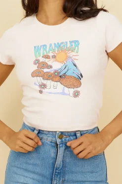 WRANGLER Baby Rib Tee Shroom
