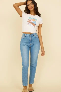 WRANGLER Baby Rib Tee Shroom