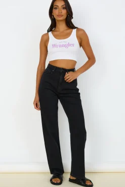 WRANGLER The Reaction Tank White Lilac