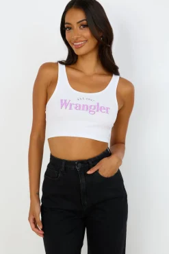 WRANGLER The Reaction Tank White Lilac