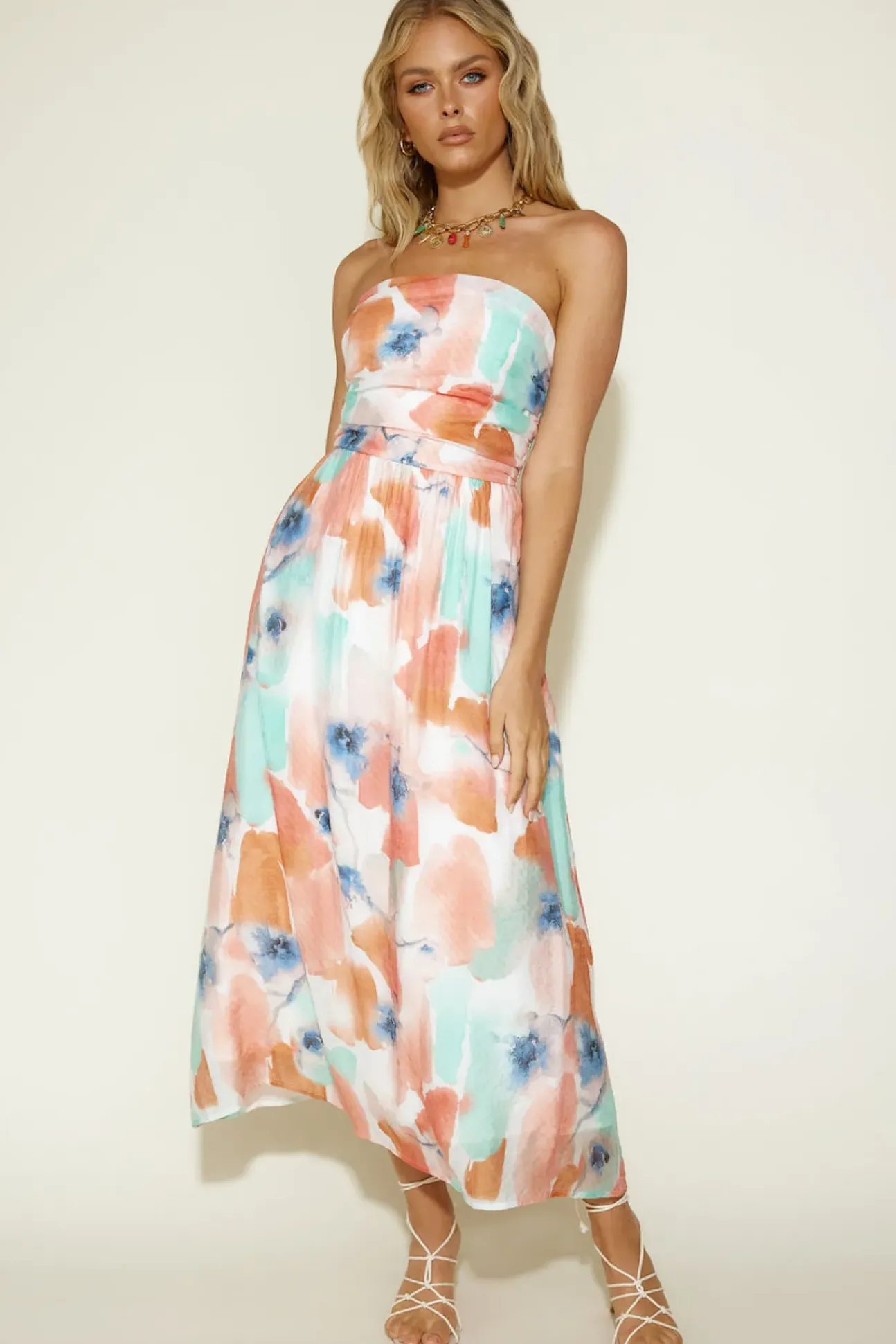 Writing Our Future Maxi Dress Orange