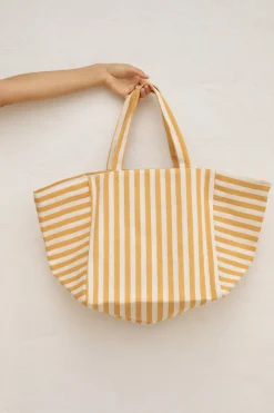 Yacht Day Tote Bag Yellow