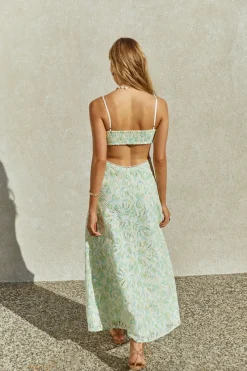 Zahara Maxi Dress Green