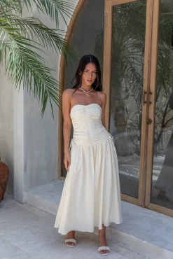 Zori Maxi Dress Cream